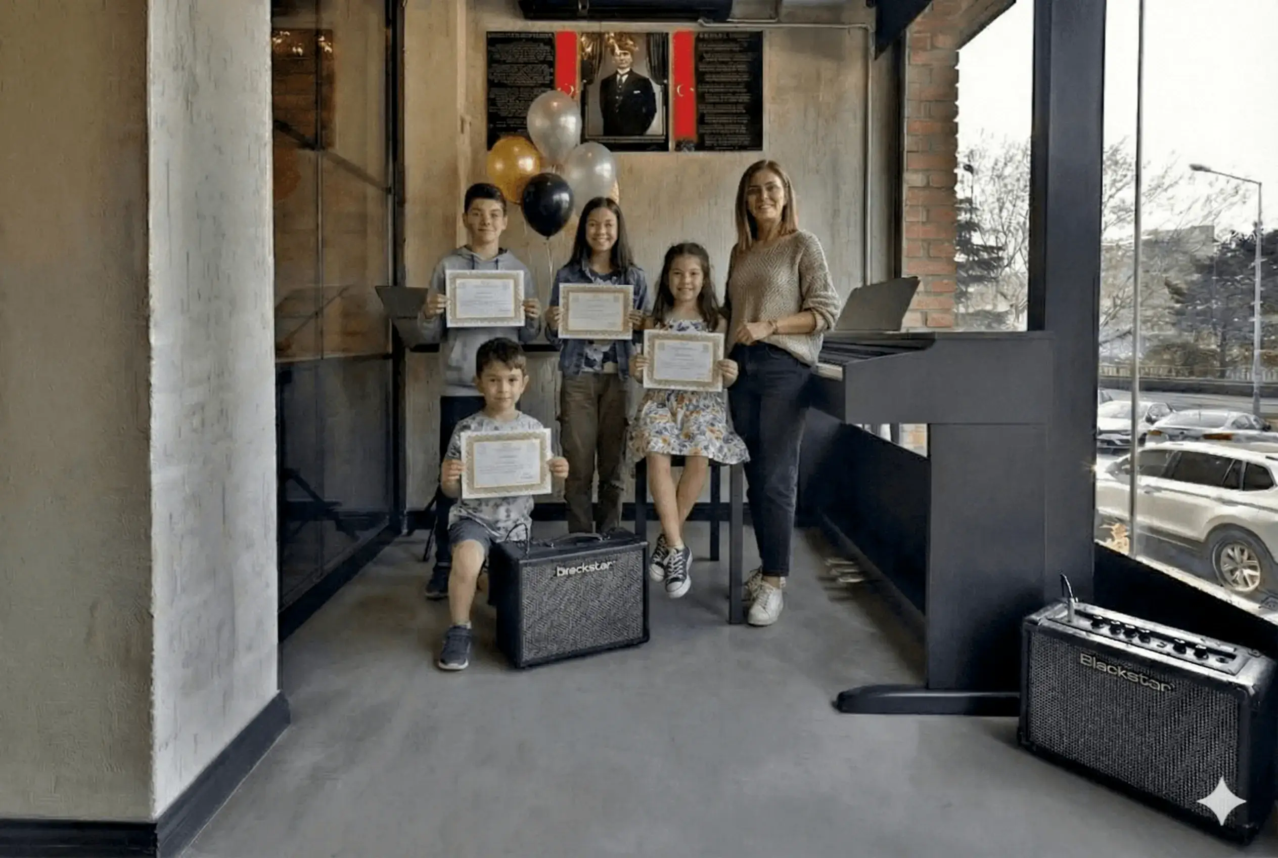 istanbul bakırköy çocuk piyano kursu mezunları öğrenciler